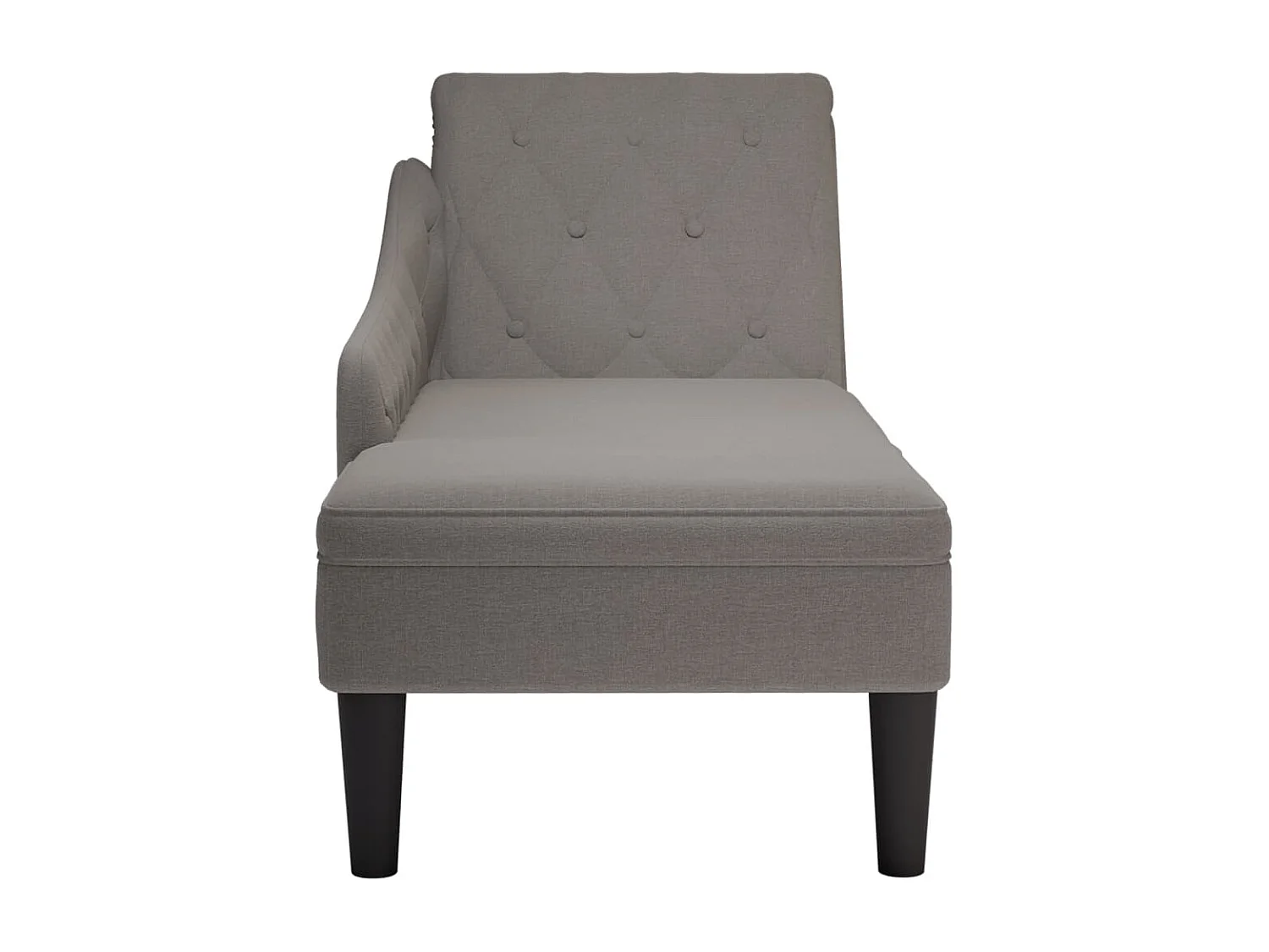 Méridienne chaise longue pour tissu 145 x 56 x 70 cm DEC026264