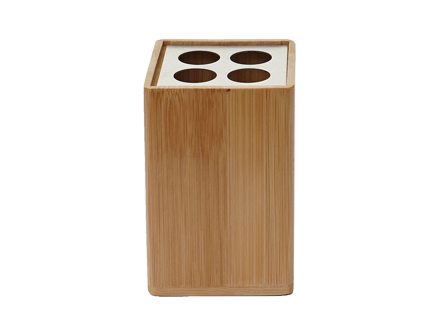 Accessoires de salle de bambou marron 7 x 16 x 7 cm 04_0003021