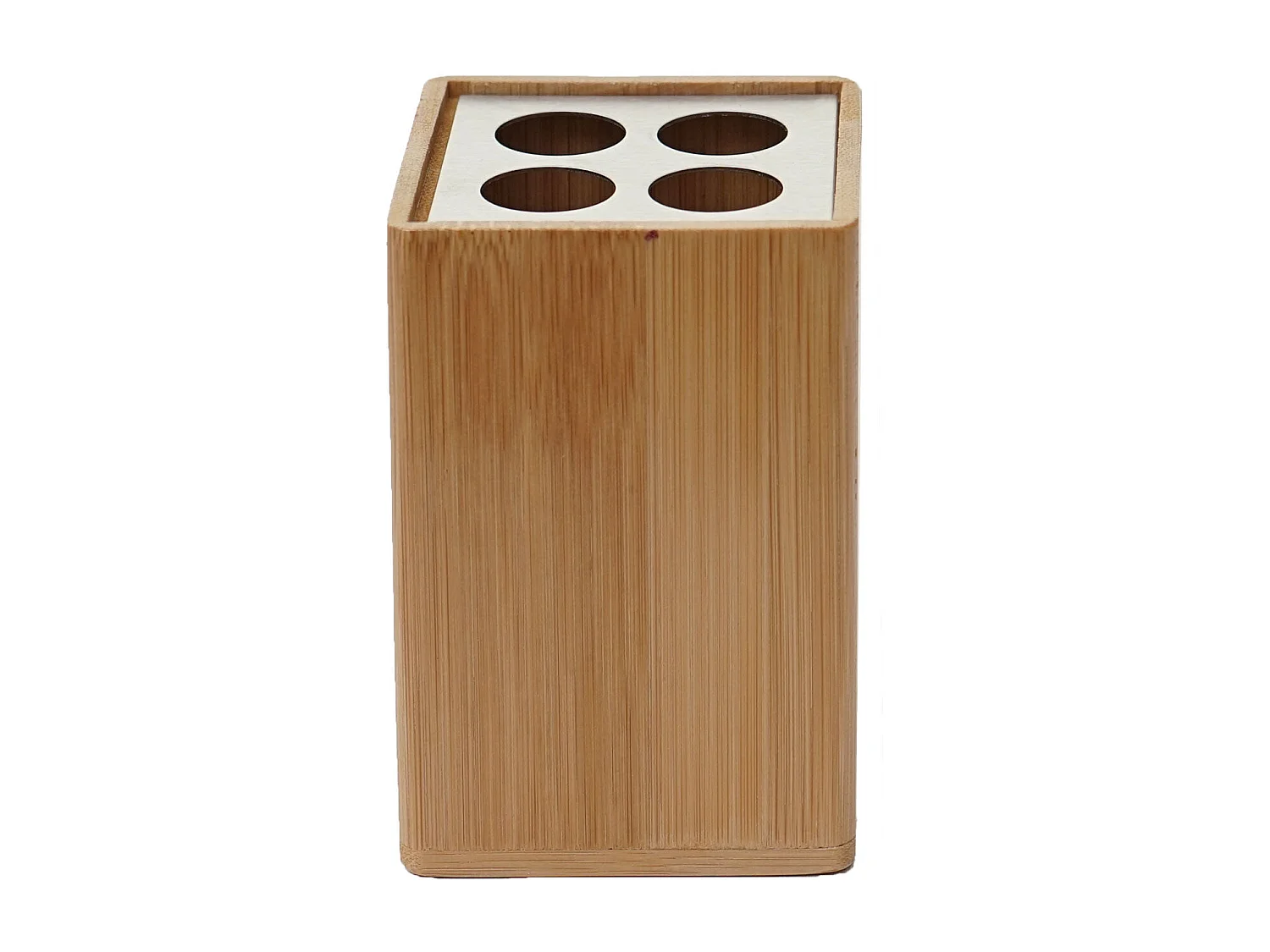 Accessoires de salle de bambou marron 7 x 16 x 7 cm 04_0003021