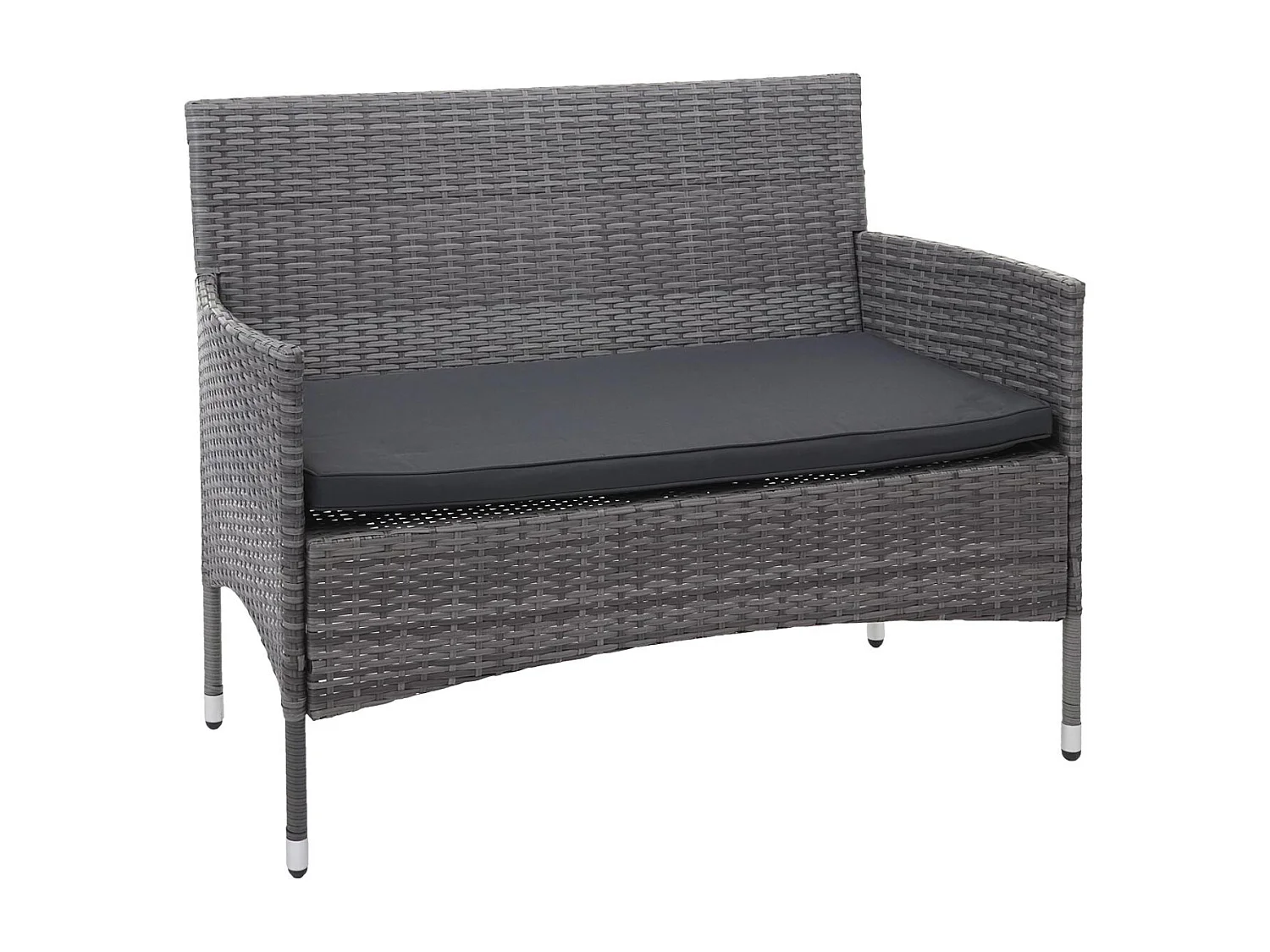 Salon de jardin balcon grise 59 x 58 x 85 cm 04_0004209