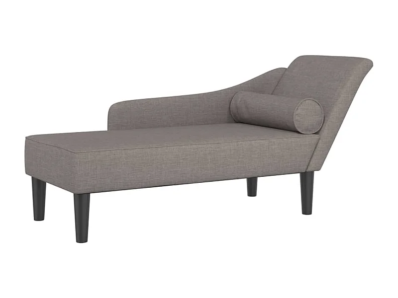Méridienne chaise longue pour tissu 141 x 55.5 x 66.5 cm DEC026101