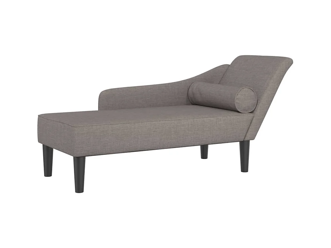 Méridienne chaise longue pour tissu 141 x 55.5 x 66.5 cm DEC026101