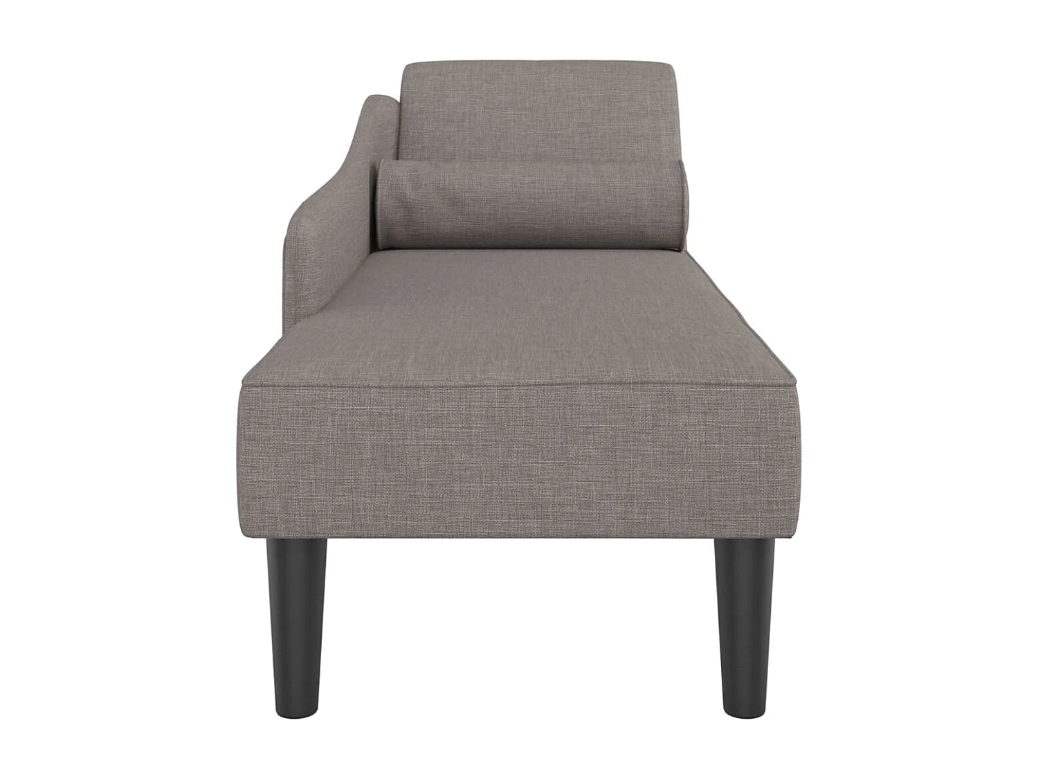 Méridienne chaise longue pour tissu 141 x 55.5 x 66.5 cm DEC026101