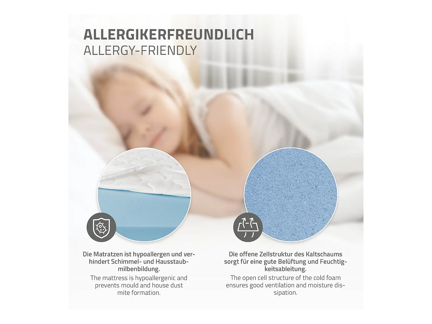 Lit d'enfant 90x200 cm avec matelas H16 cm en mousse cadre naturel en bois design football pin massif robuste avec sommier à lattes et filet de but