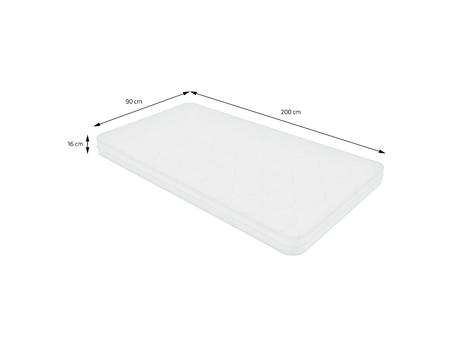 ML-Design Letto per bambini 90x200 cm a forma di porta da calcio con materasso 16 cm, rete a doghe e scala in legno di pino, lettino per cameretta