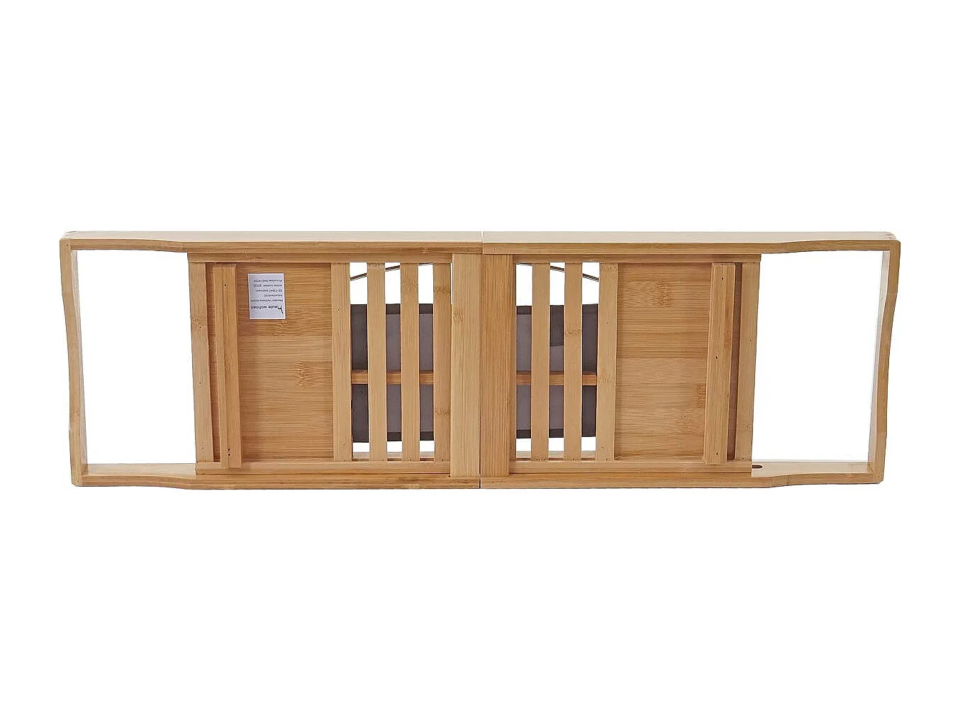 Étagère de bain pour bambou marron 105 x 22 x 19 cm 04_0001273