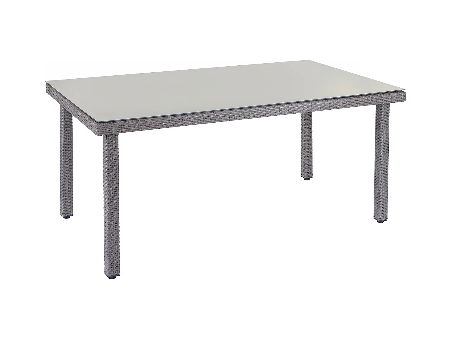 Table de jardin en verre 160 x 90 x 74.5 cm 04_0001763
