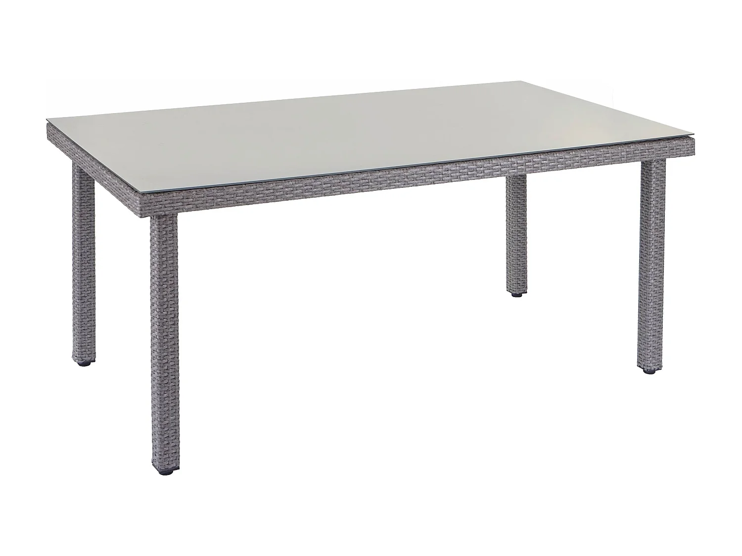 Table de jardin en verre 160 x 90 x 74.5 cm 04_0001763
