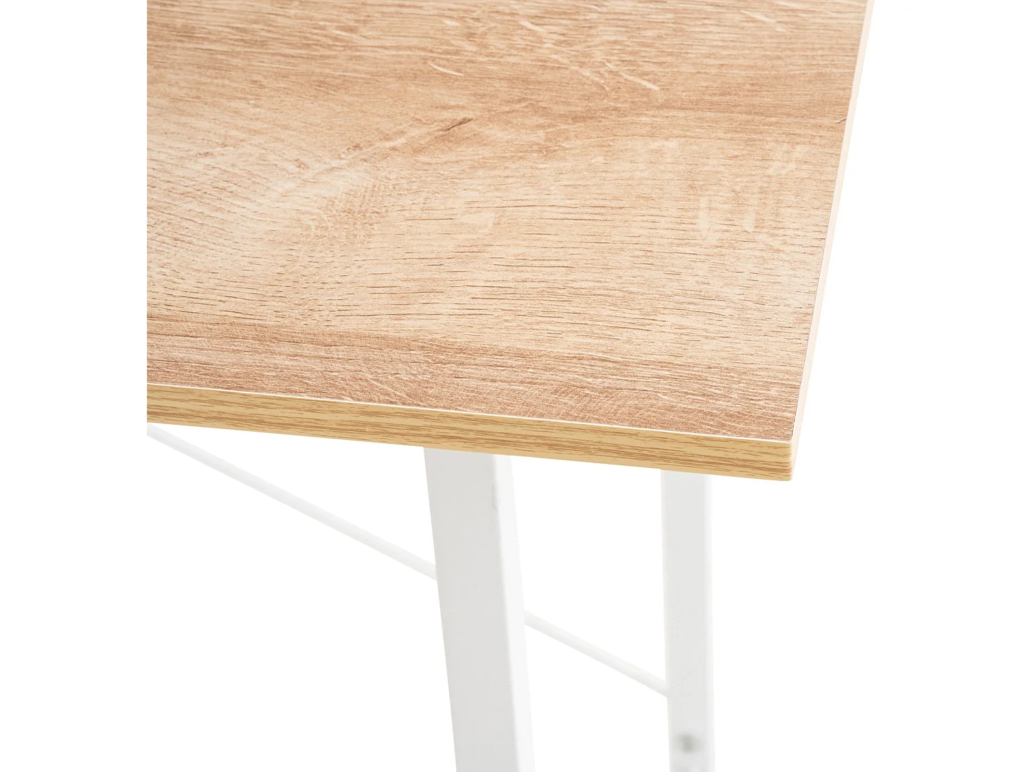 Bureau table de travail métal blanche 120 x 44 x 111 cm 10_0003614