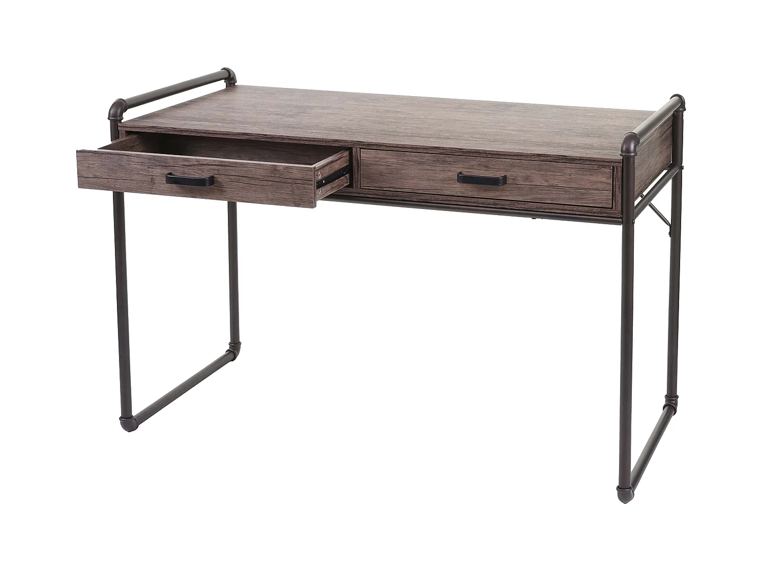 Bureau table d'ordinateur design beige 117 x 61 x 75 cm 04_0001445