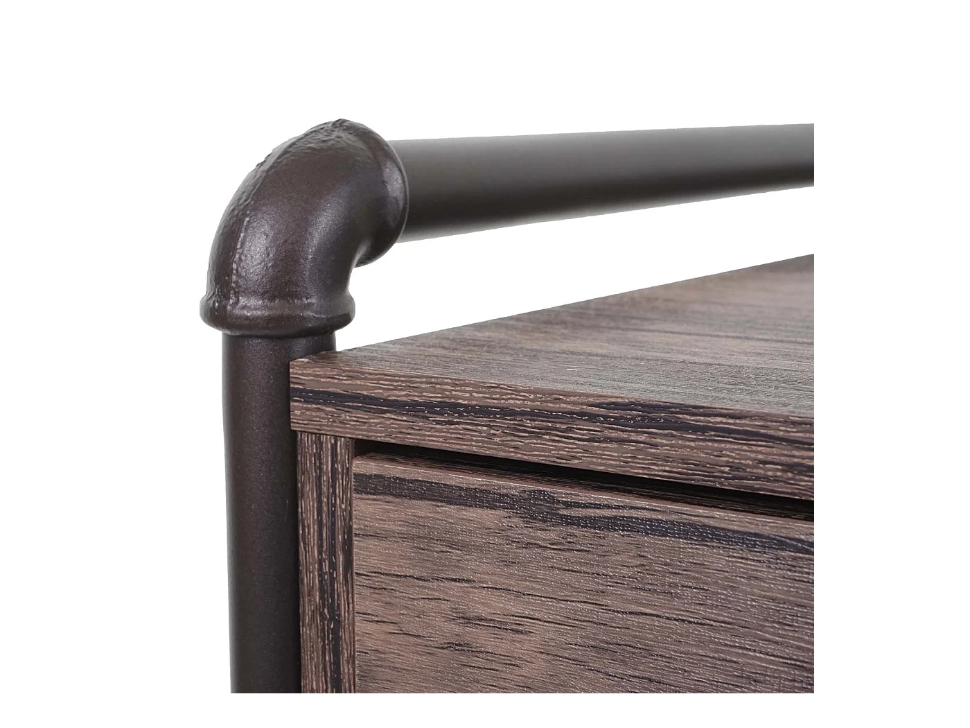 Bureau table d'ordinateur design beige 117 x 61 x 75 cm 04_0001445