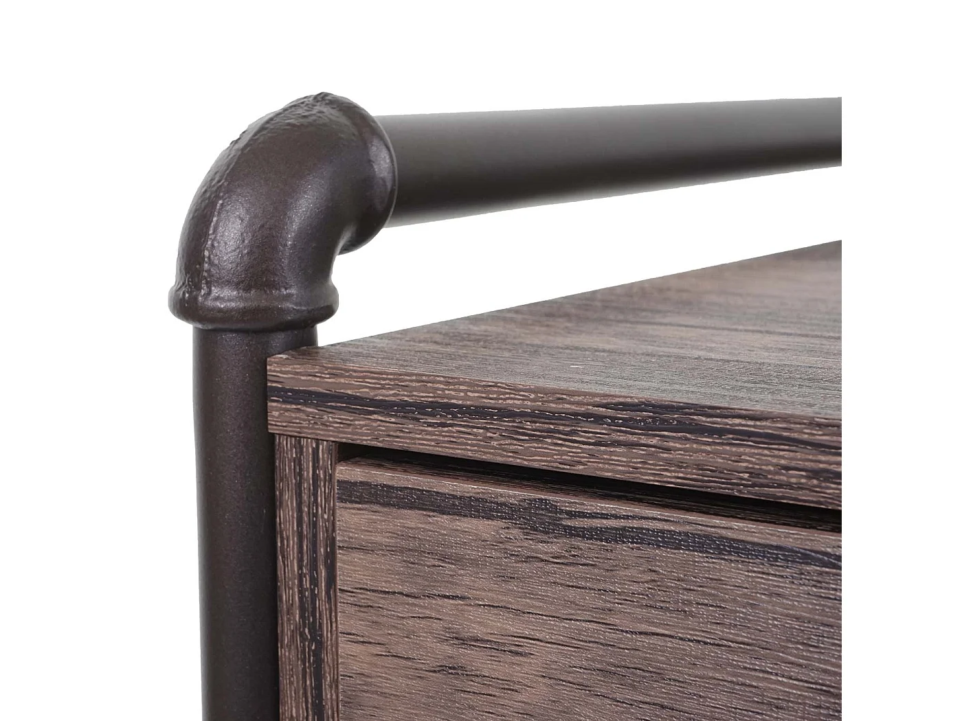 Bureau table d'ordinateur design beige 117 x 61 x 75 cm 04_0001445