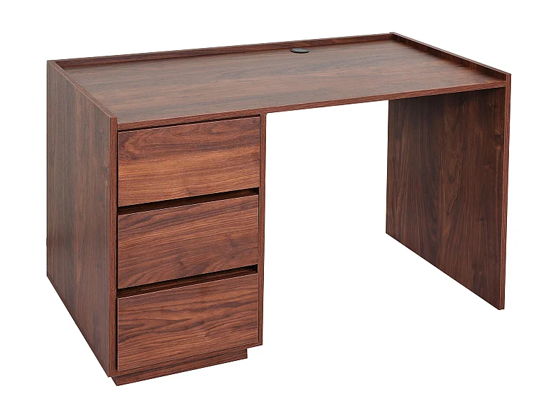 Bureau table d'ordinateur marron 69 x 15 x 130 cm 04_0006055