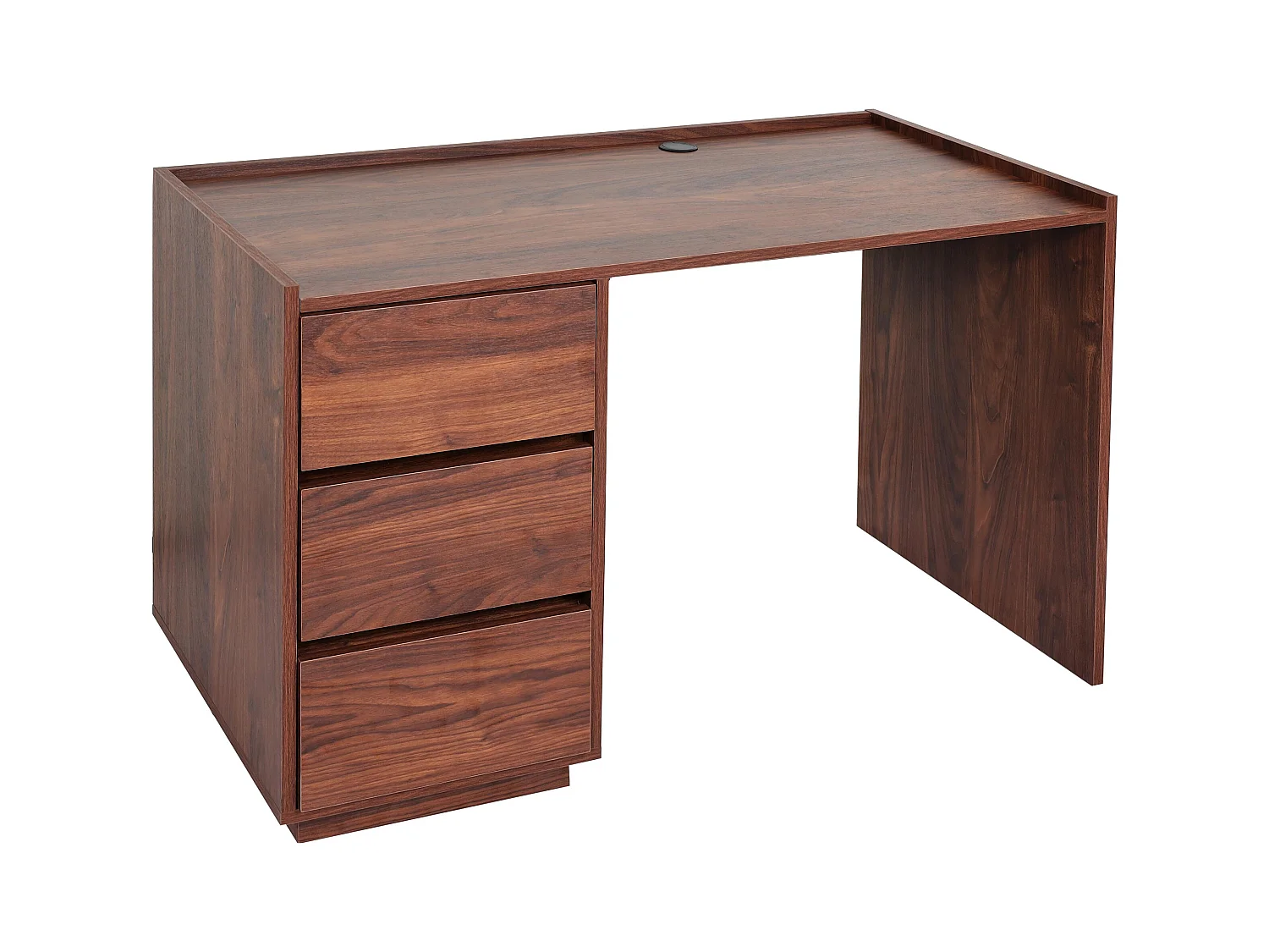 Bureau table d'ordinateur marron 69 x 15 x 130 cm 04_0006055