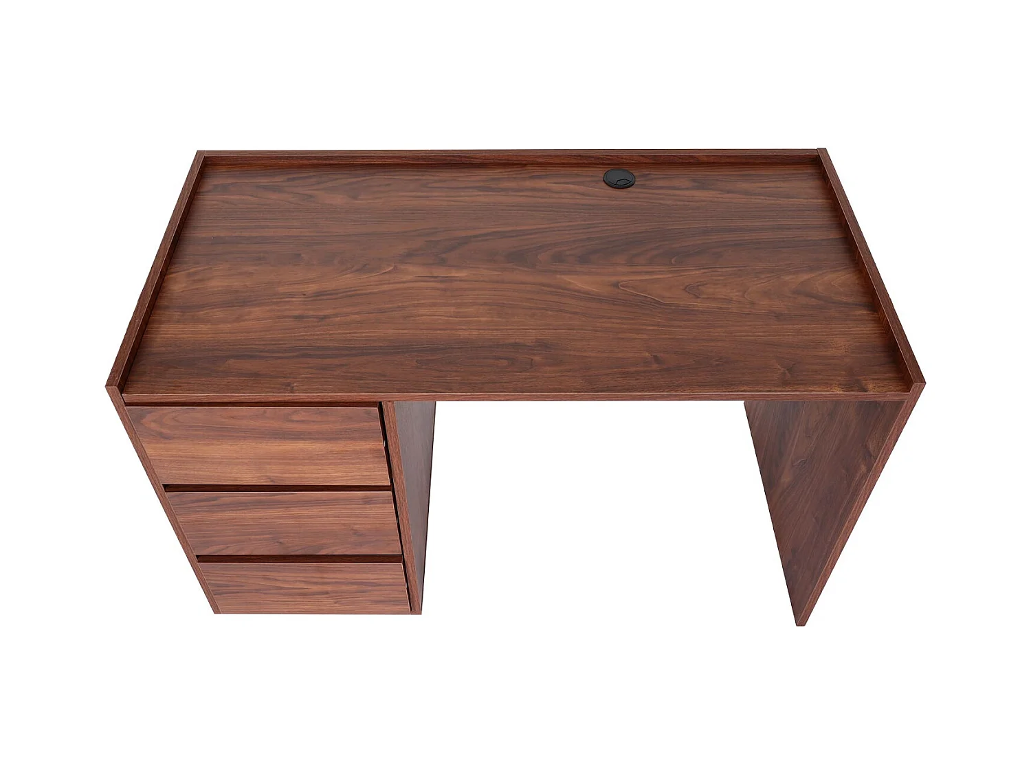 Bureau table d'ordinateur marron 69 x 15 x 130 cm 04_0006055