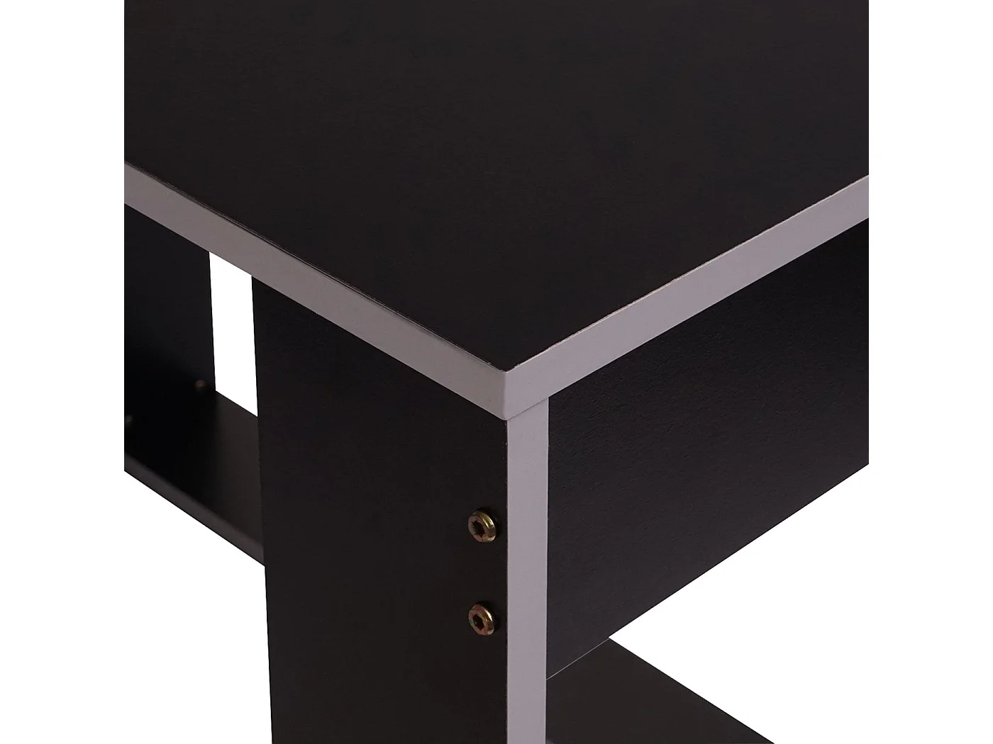Bureau table de bureau effet bois grise 120 x 60 x 76 cm 04_0001453