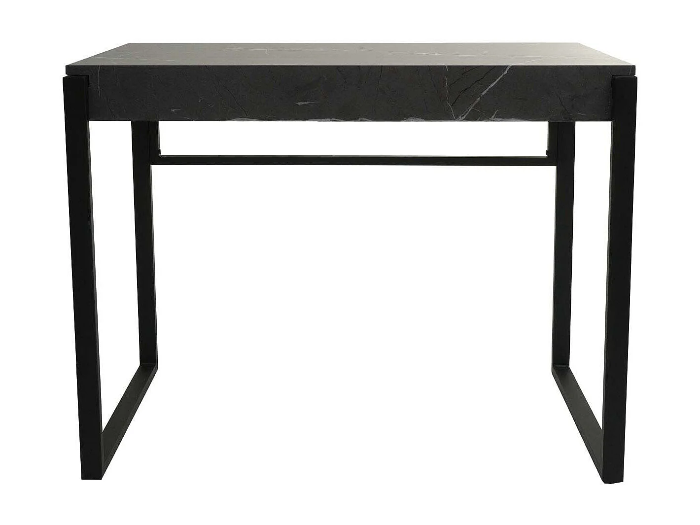 Bureau table d'ordinateur table effet bois grise 66 x 26 x 109 cm 04_0006064