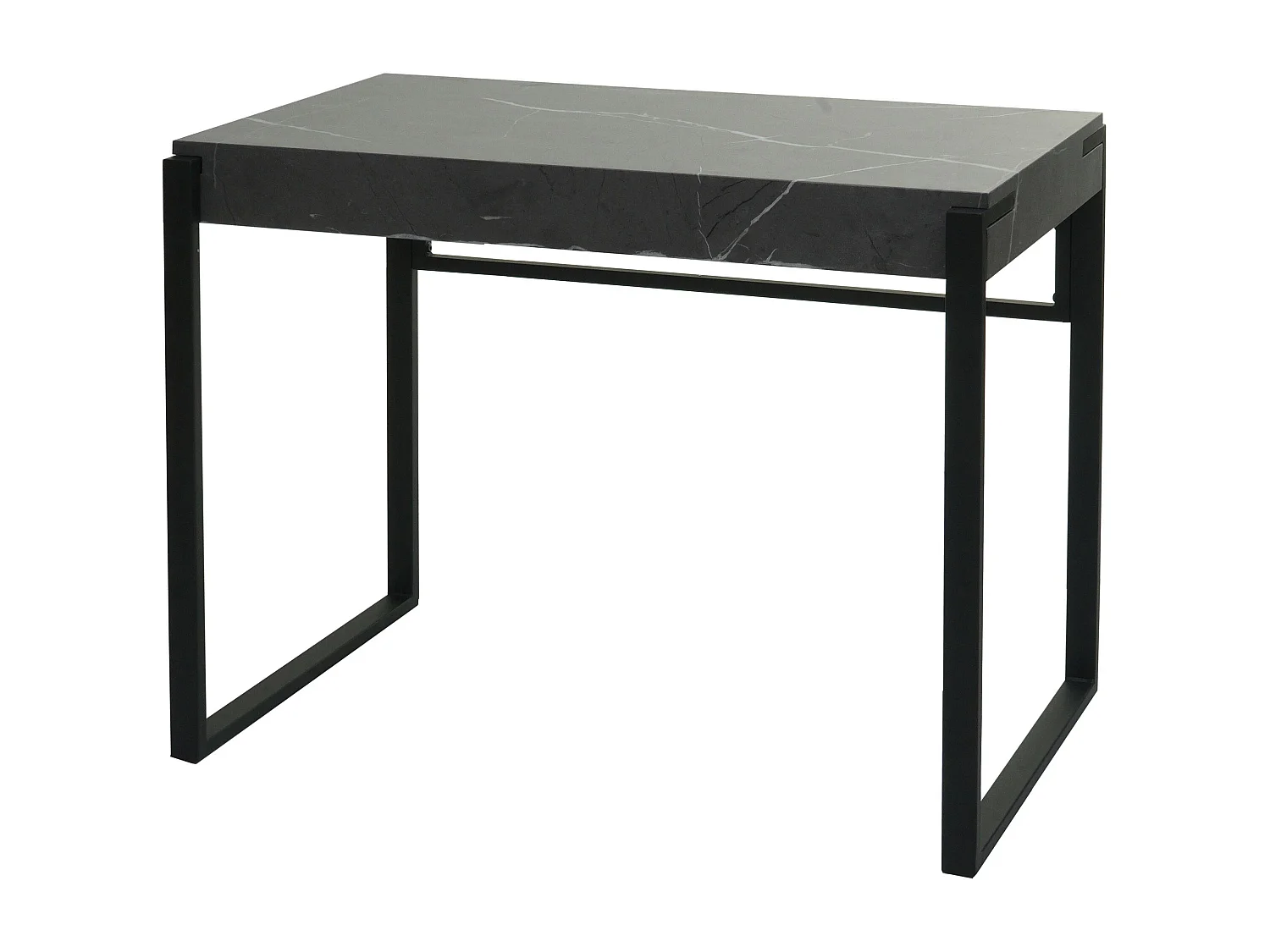 Bureau table d'ordinateur table effet bois grise 66 x 26 x 109 cm 04_0006064