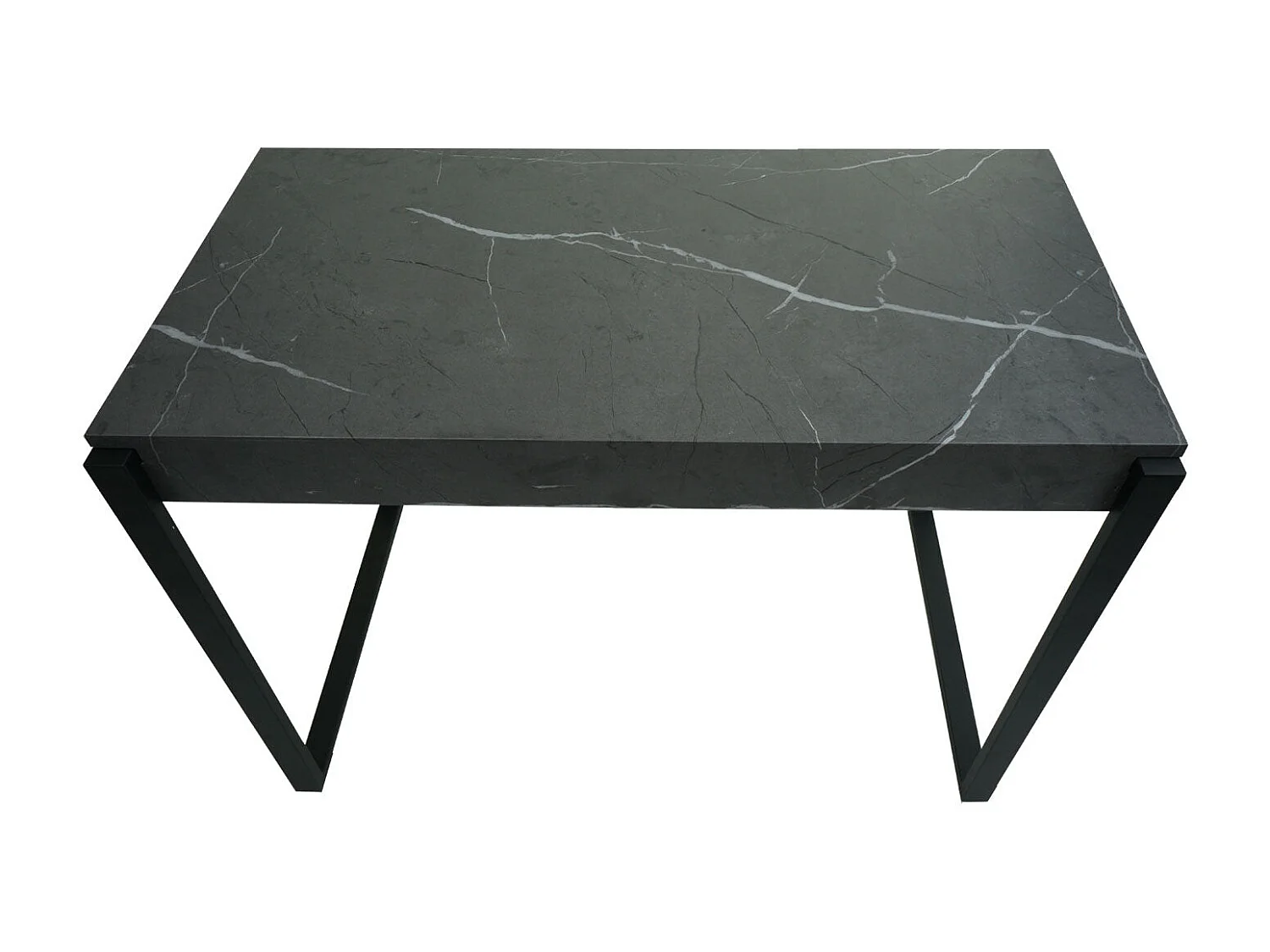 Bureau table d'ordinateur table effet bois grise 66 x 26 x 109 cm 04_0006064