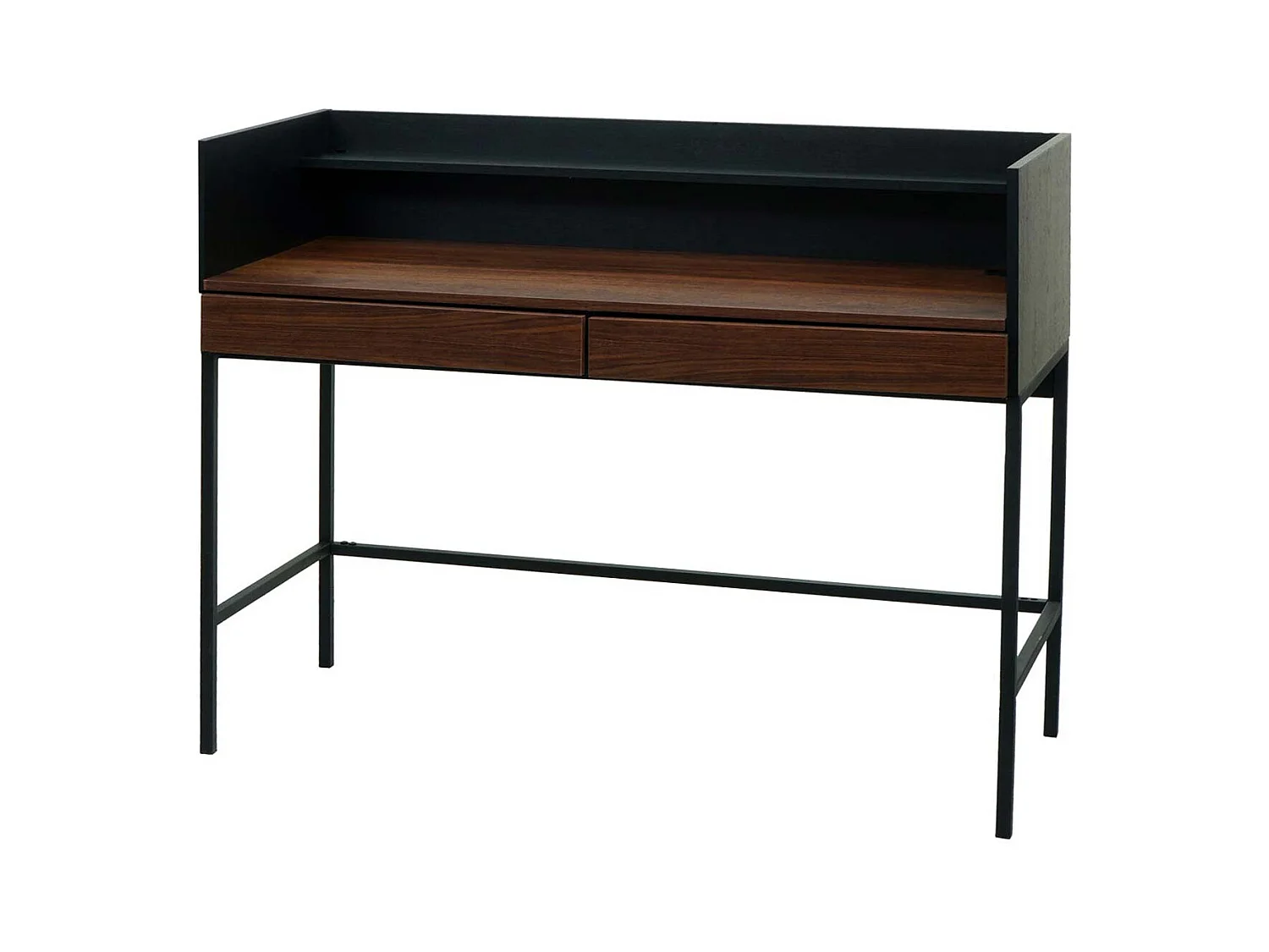 Bureau table d'ordinateur avec métal marron 120 x 50 x 99 cm 04_0006057