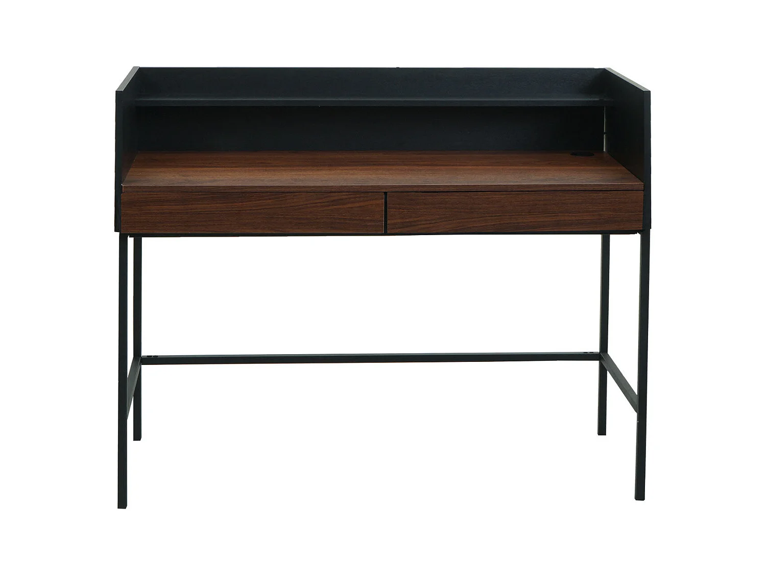 Bureau table d'ordinateur avec métal marron 120 x 50 x 99 cm 04_0006057