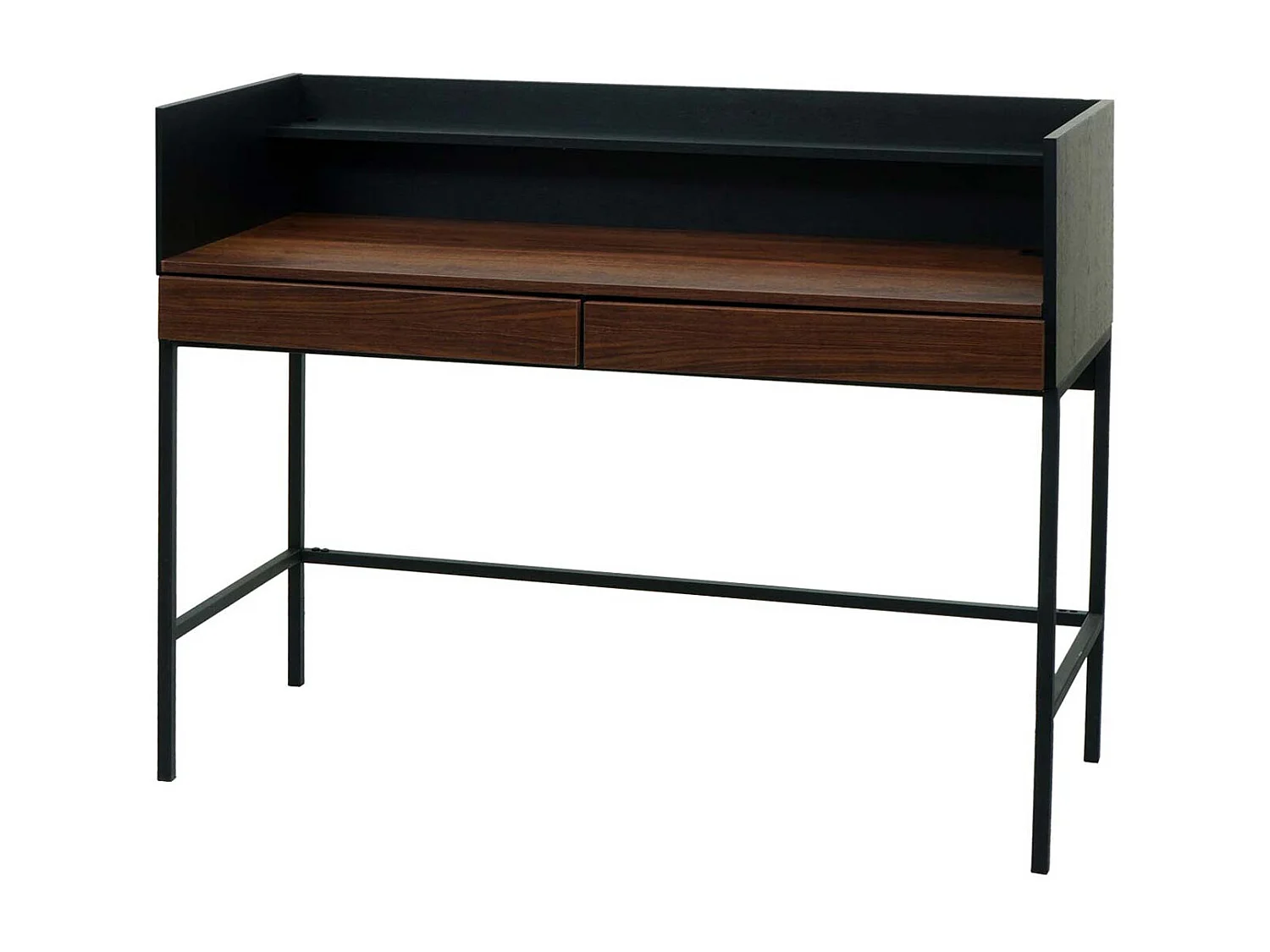Bureau table d'ordinateur avec métal marron 120 x 50 x 99 cm 04_0006057