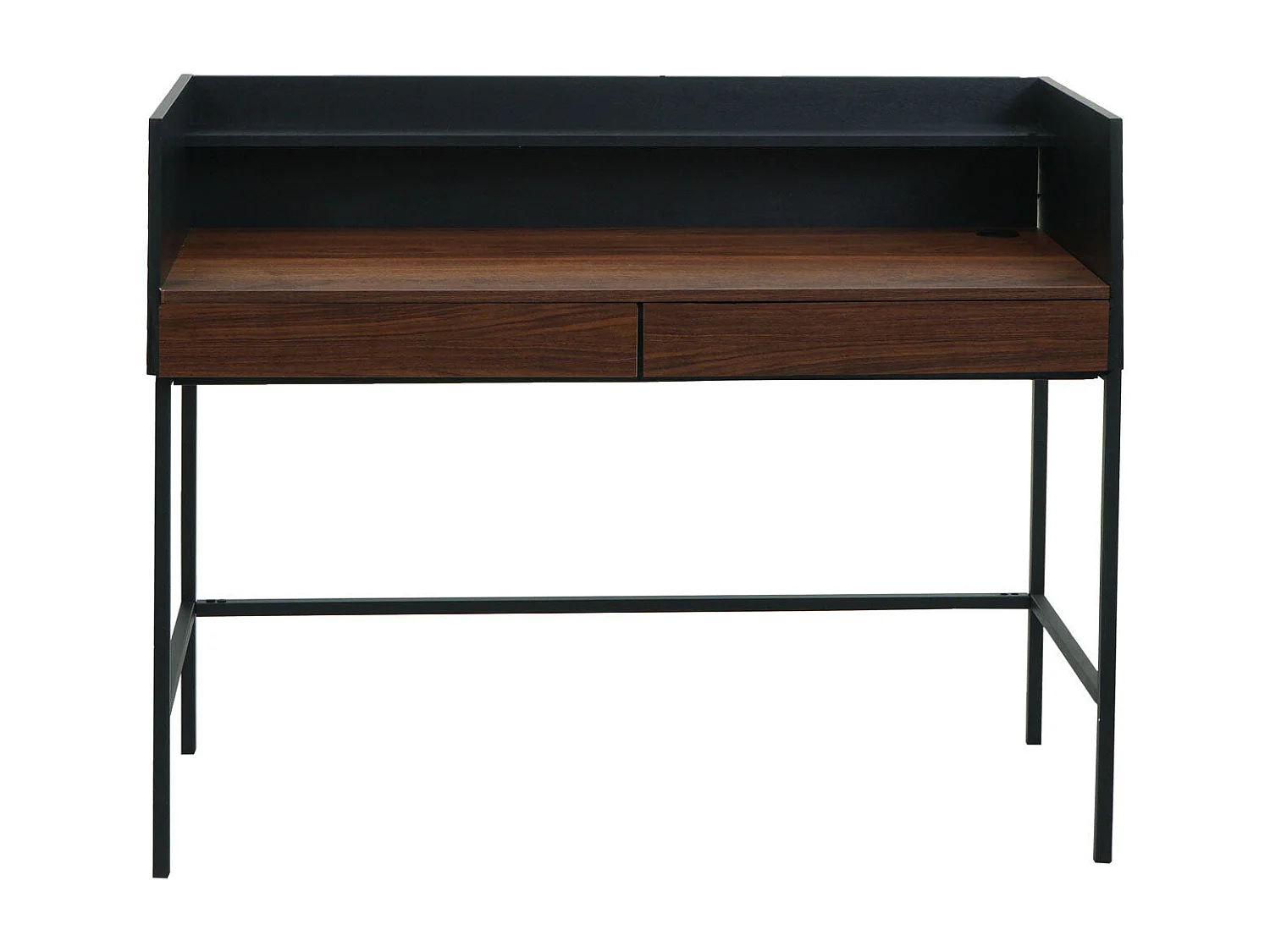 Bureau table d'ordinateur avec métal marron 120 x 50 x 99 cm 04_0006057