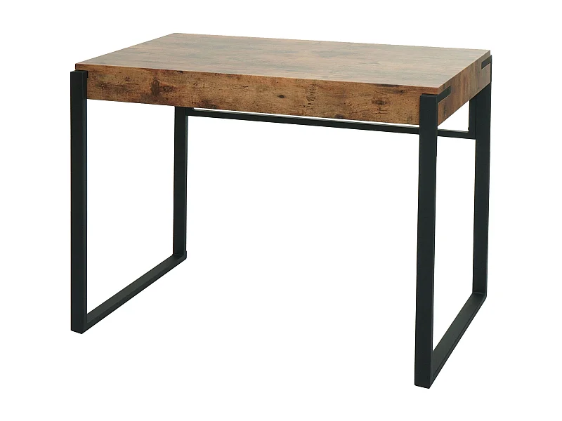 Bureau table d'ordinateur table métal beige 66 x 26 x 109 cm 04_0006065