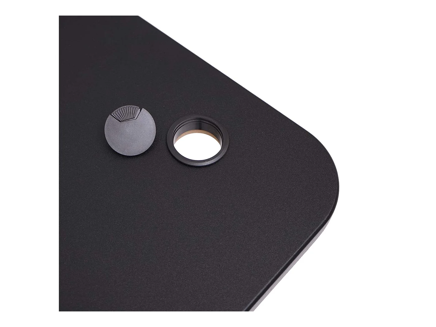 Bureau table d'ordinateur réglable noire 160 x 80 x 56 cm 04_0006045