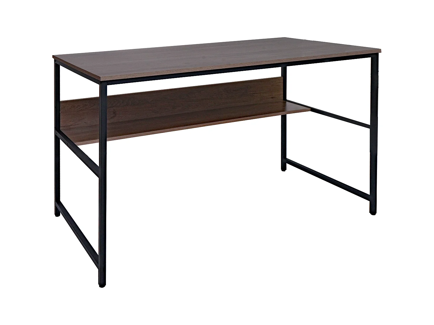 Bureau table d'ordinateur espace métal grise 66 x 14 x 125 cm 04_0006061