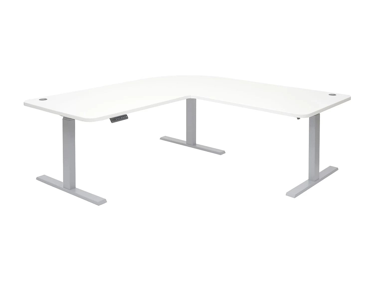 Bureau d'angle table d'ordinateur blanche 177.5 x 58 x 56 cm 04_0006022