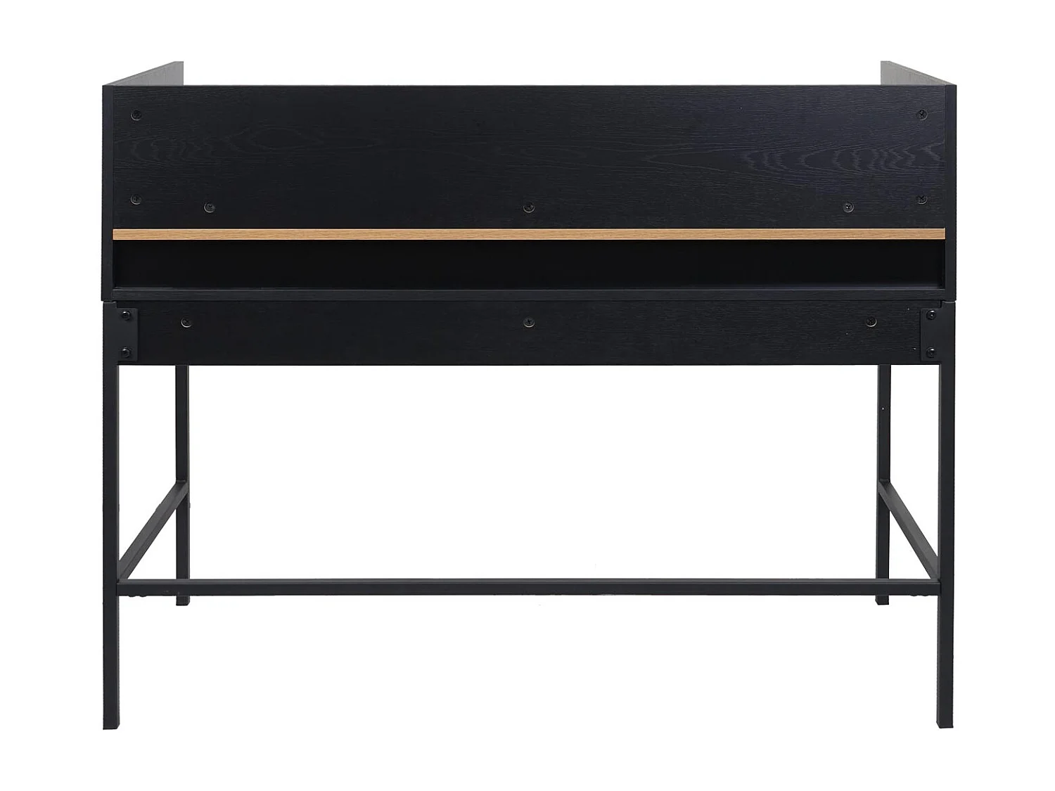 Bureau table d'ordinateur avec métal beige 120 x 50 x 99 cm 04_0006056