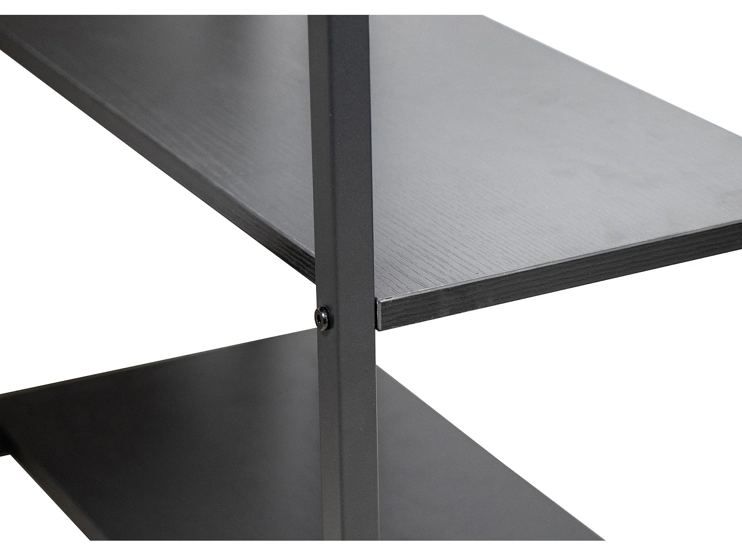 Bureau table d'ordinateur avec métal marron 120 x 60 x 75 cm 10_0005523