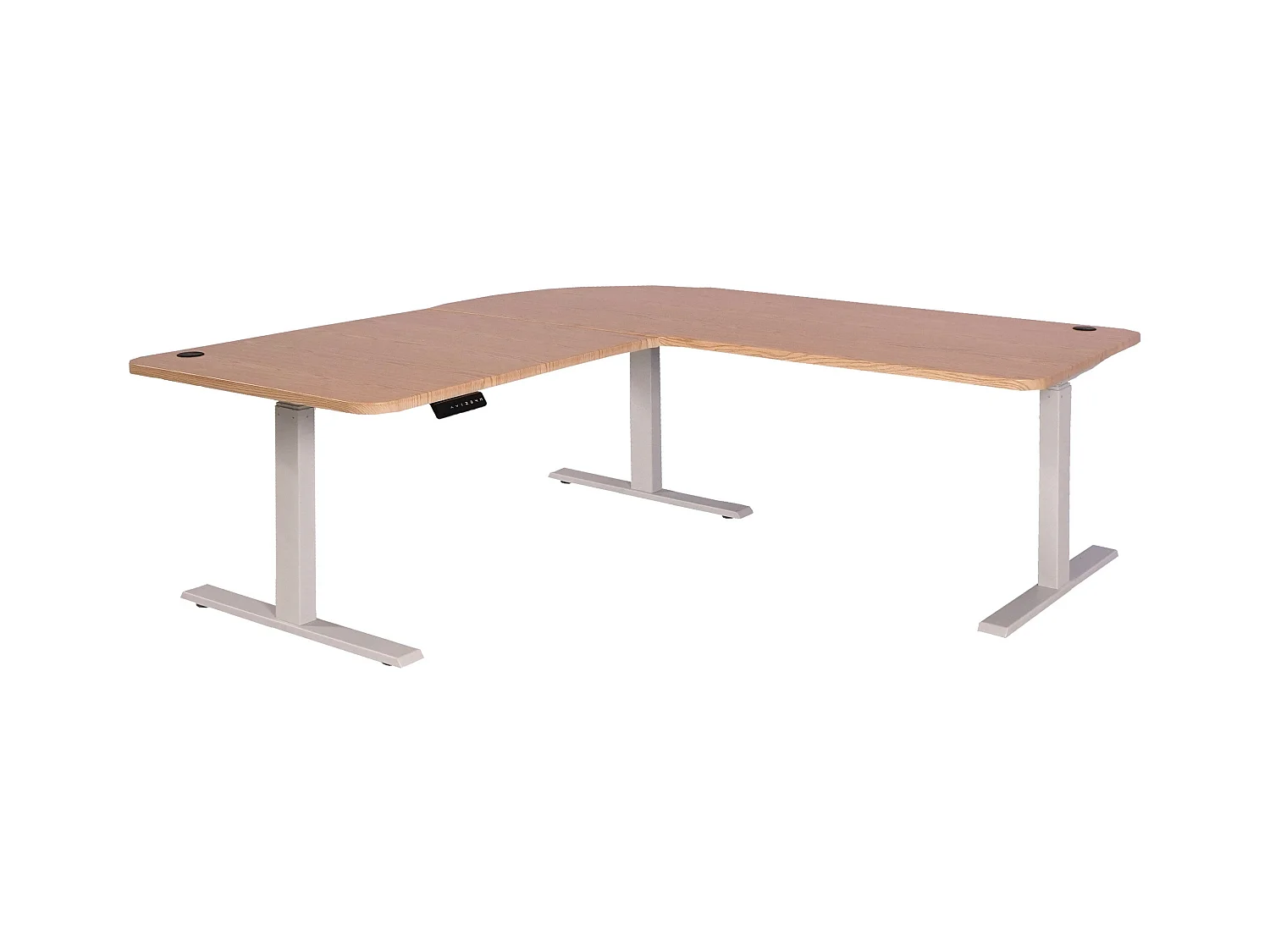 Bureau d'angle table d'ordinateur blanche 177.5 x 58 x 56 cm 04_0006029