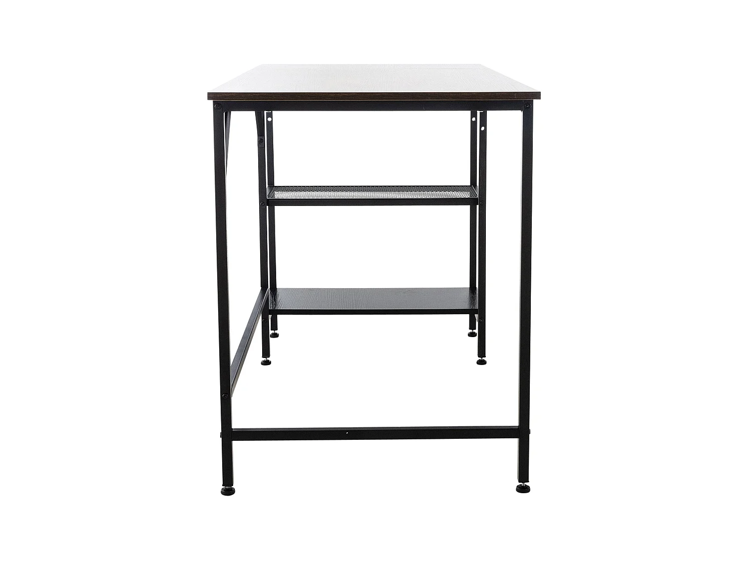 Bureau table d'ordinateur avec marron 120 x 60 x 76 cm 10_0005524