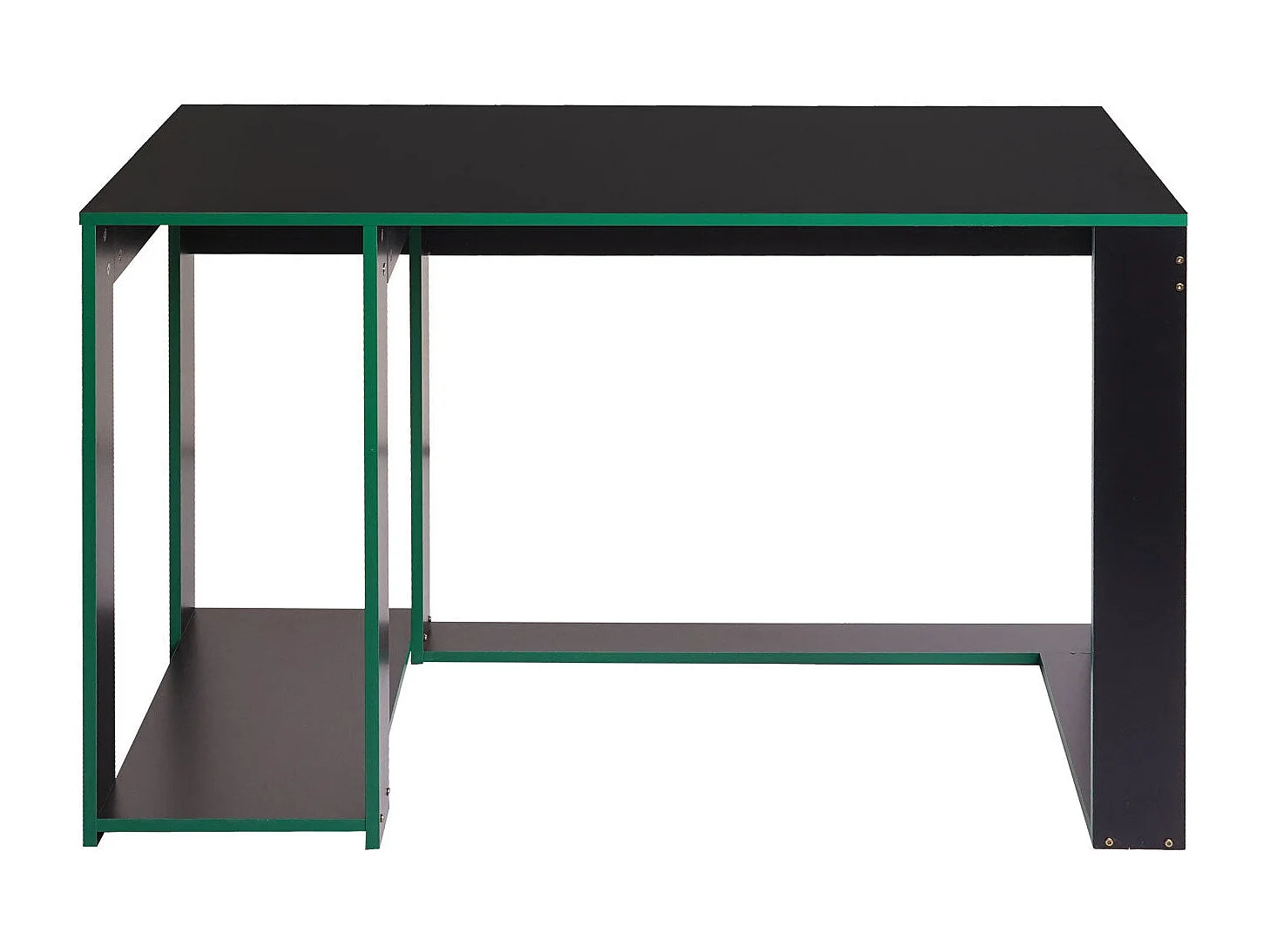 Bureau table de bureau effet bois noire 120 x 60 x 76 cm 04_0001452