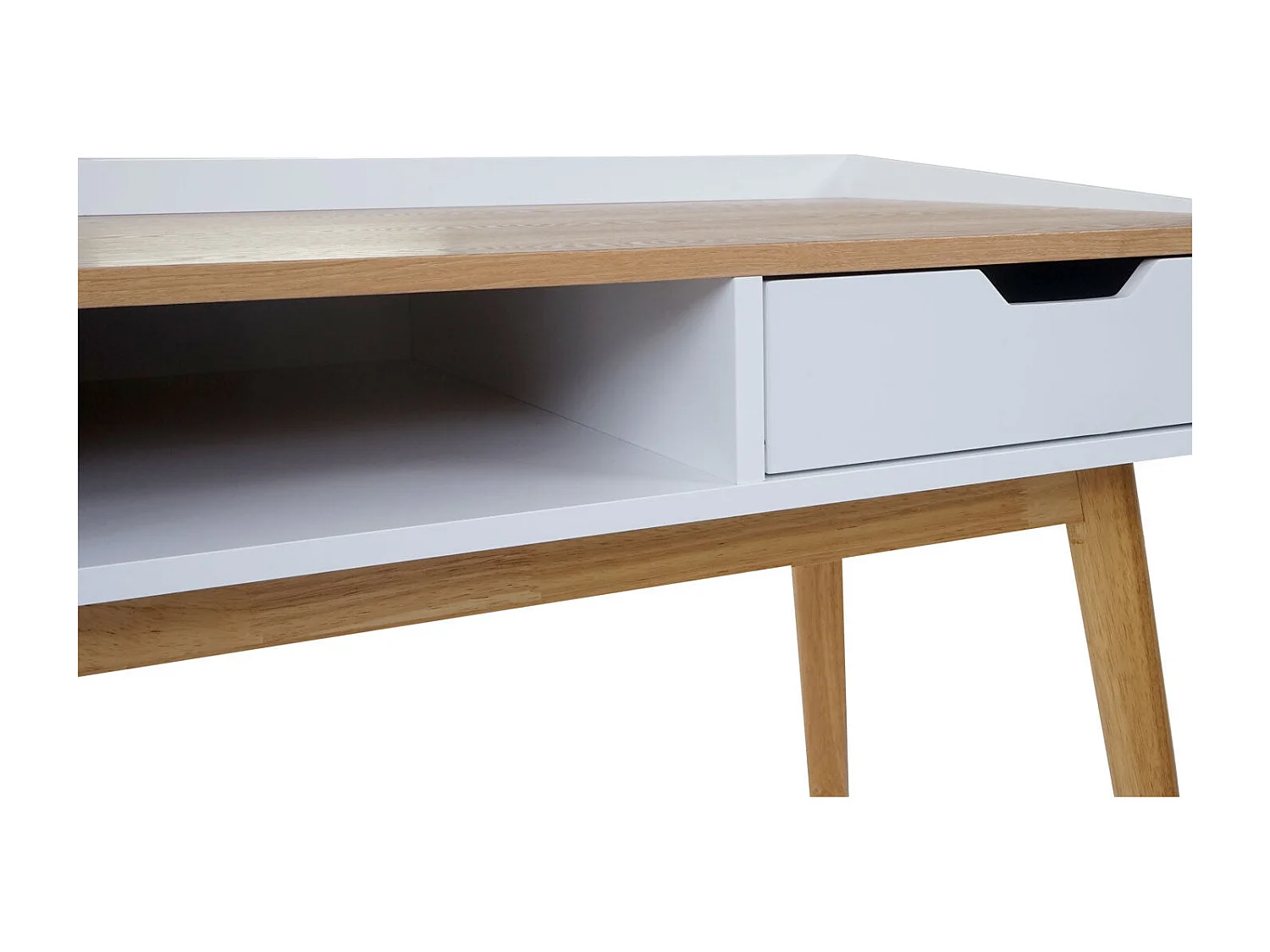 Bureau avec tiroirs de effet bois 120 x 55 x 80 cm 04_0001403