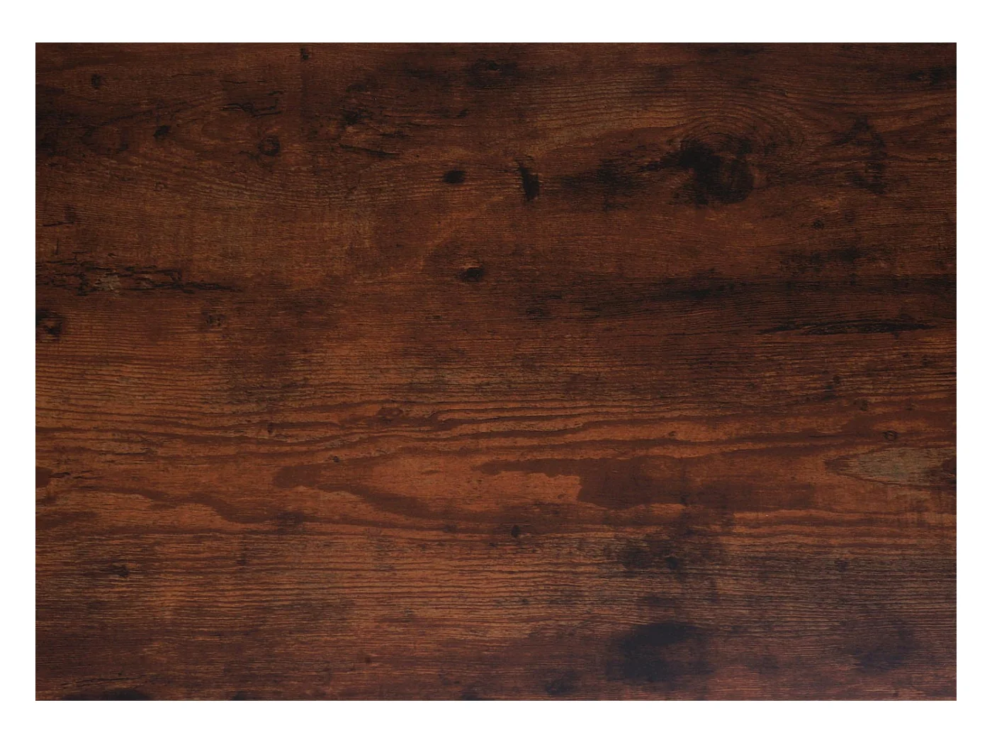 Bureau table d'ordinateur espace métal marron 66 x 14 x 125 cm 04_0006062