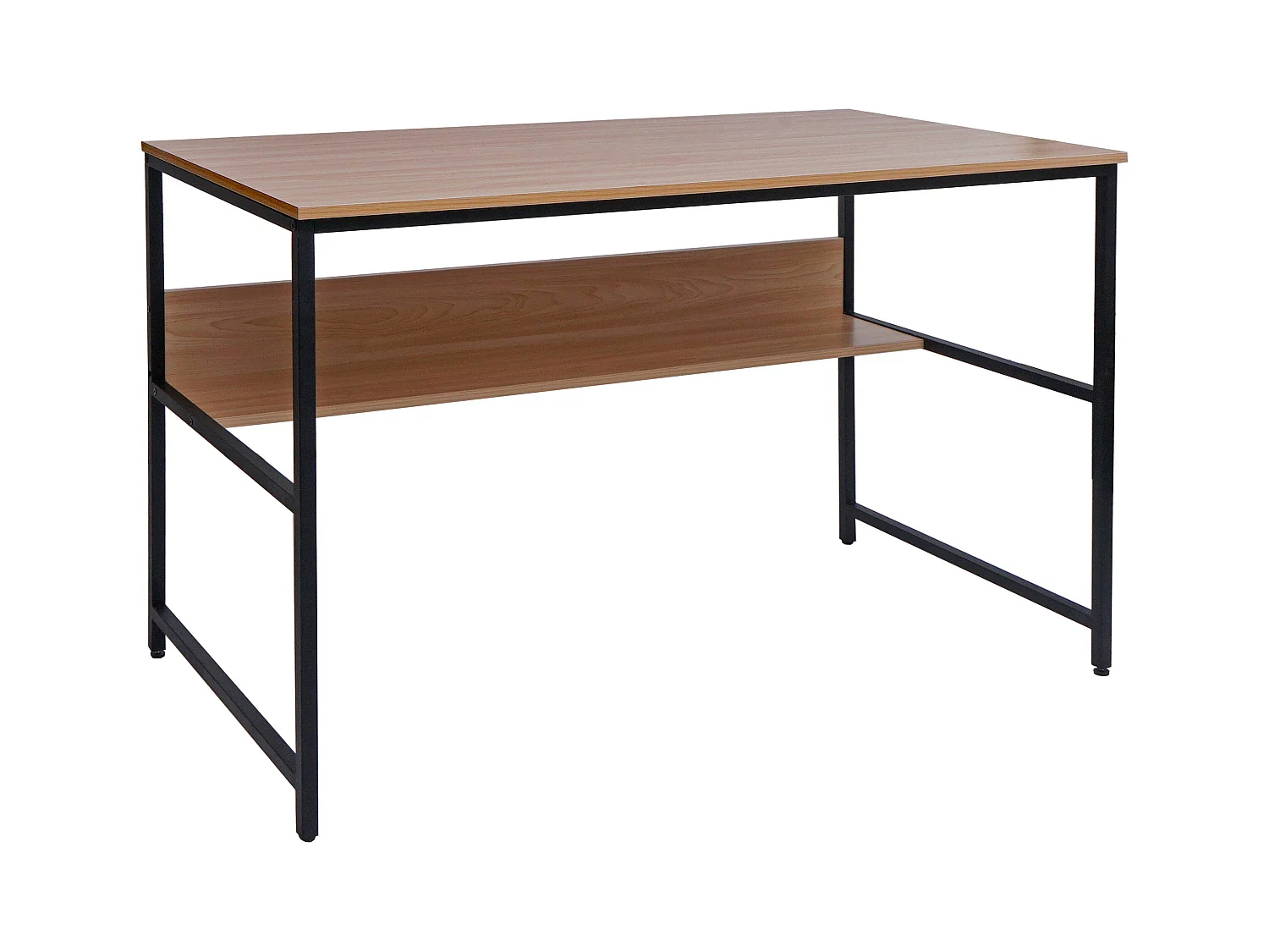 Bureau table d'ordinateur espace métal argentée 66 x 14 x 125 cm 04_0006063