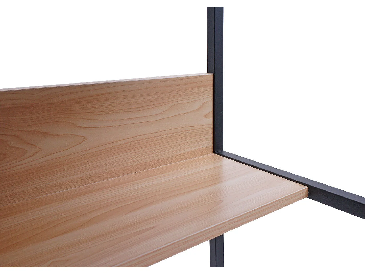 Bureau table d'ordinateur espace métal argentée 66 x 14 x 125 cm 04_0006063