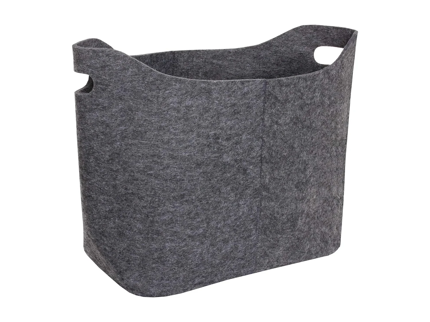 Panier de rangement corbeille grise 53 x 25 x 40 cm 04_0003753