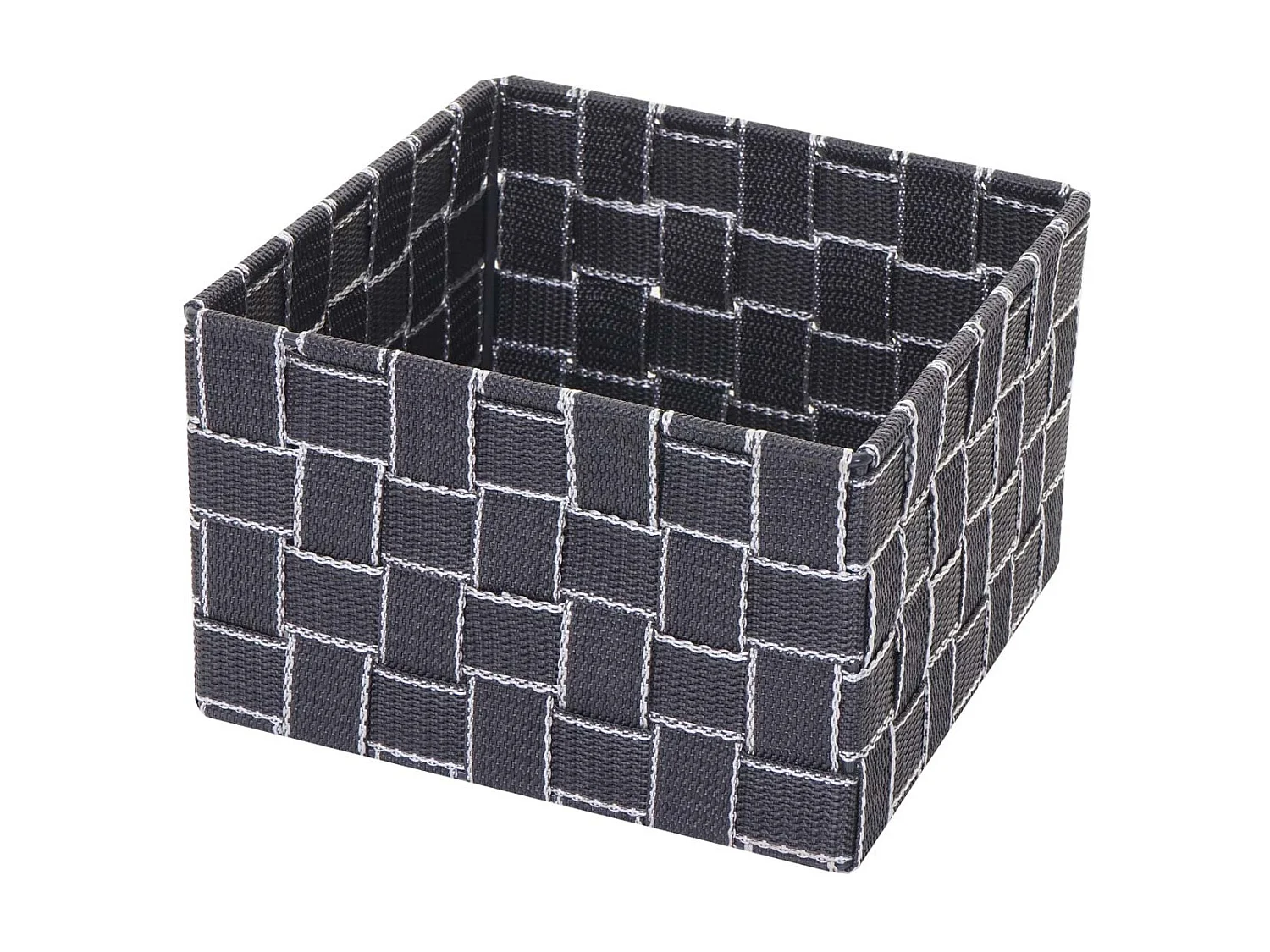 Panier de stockage panier grise 19 x 19 x 12 cm 04_0003767