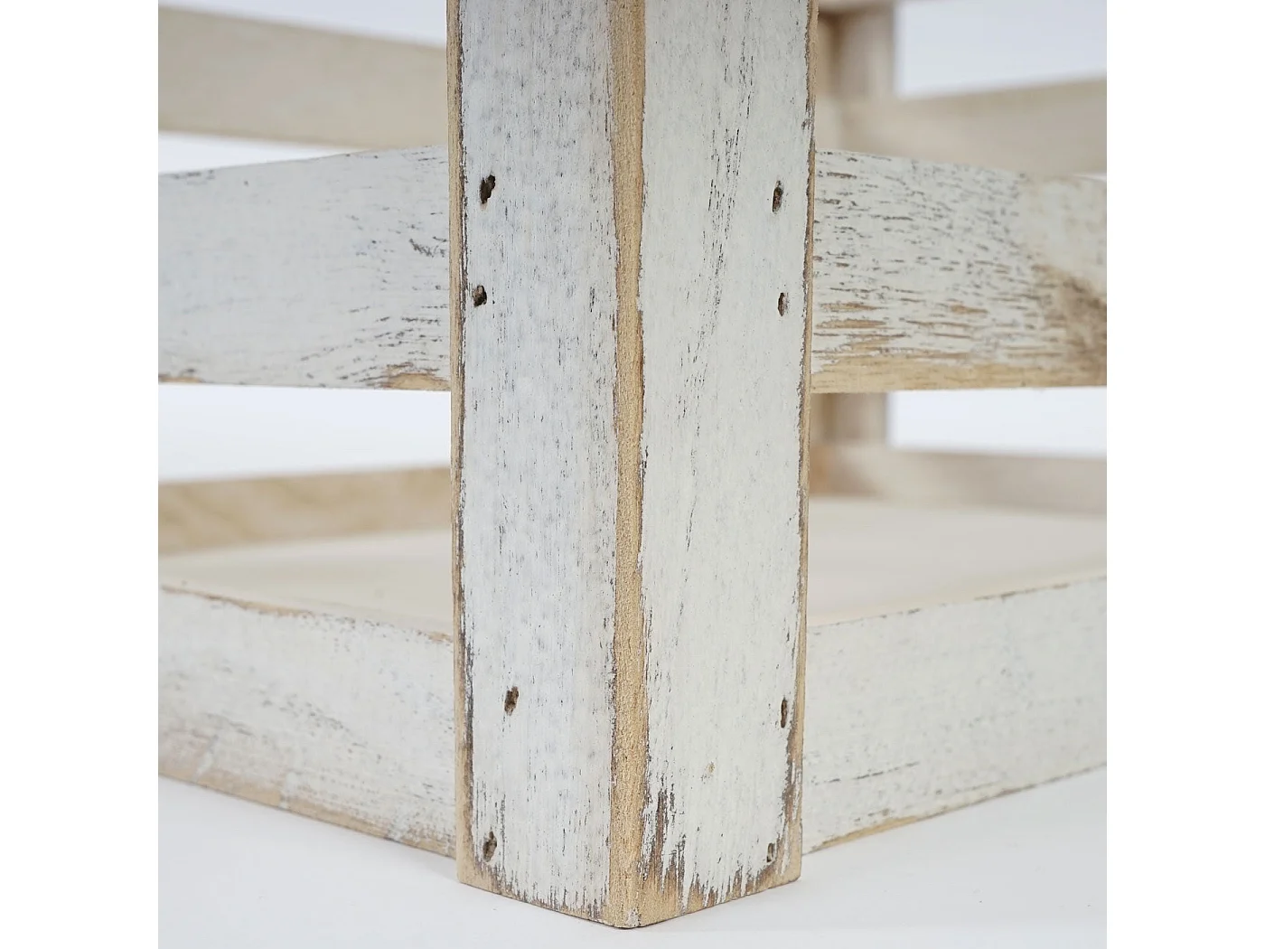 Ensemble de 3 caisses bois blanche 29 x 20 x 17 cm 04_0002982