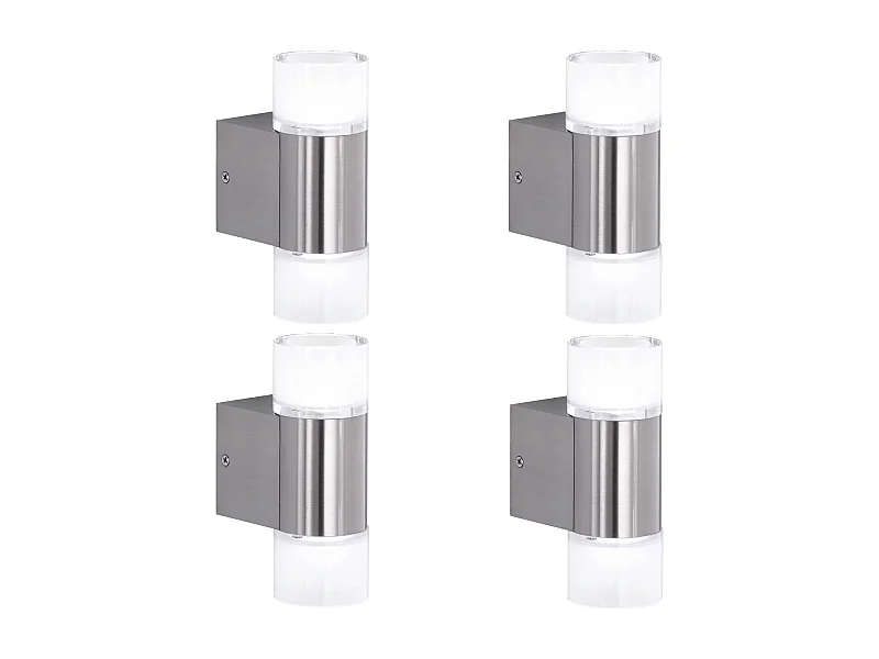 Lot de 4 appliques 6.2 x 11 x 16.5 cm 04_0007508