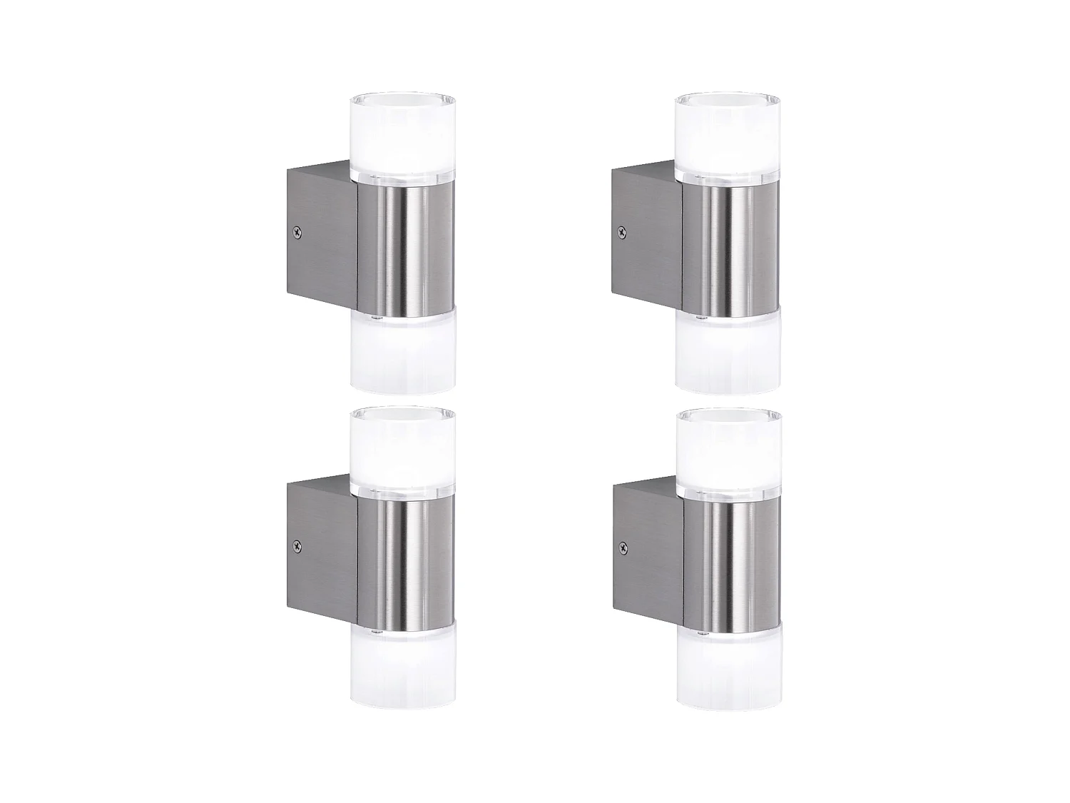 Lot de 4 appliques 6.2 x 11 x 16.5 cm 04_0007508