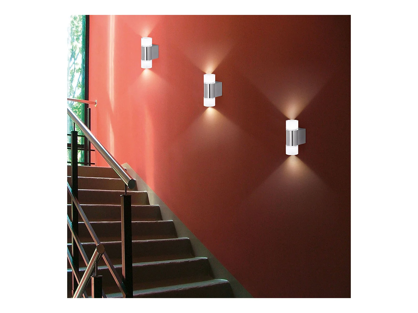 Lot de 4 appliques 6.2 x 11 x 16.5 cm 04_0007508