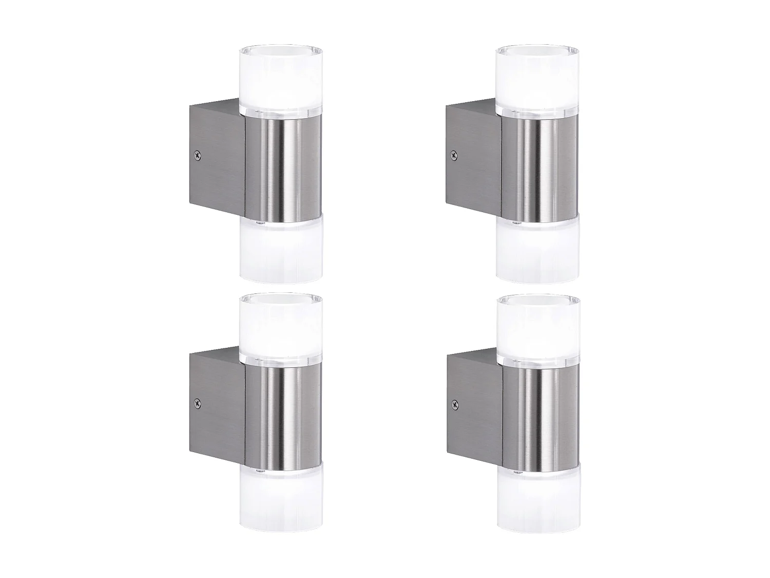 Lot de 4 appliques 6.2 x 11 x 16.5 cm 04_0007508