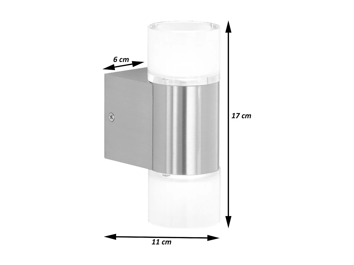 Lot de 4 appliques 6.2 x 11 x 16.5 cm 04_0007508