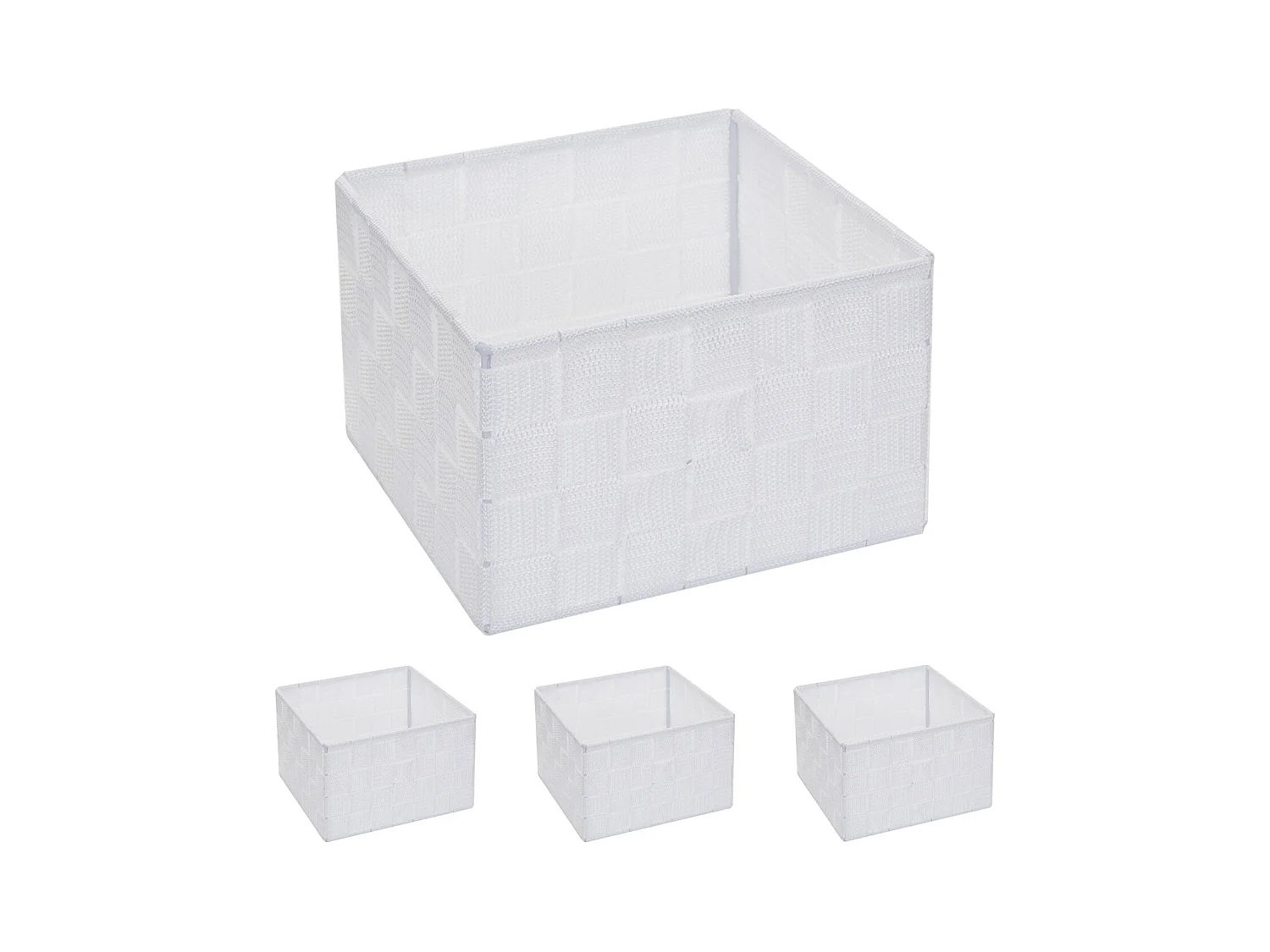 4x paniers de rangement blanche 19 x 19 x 12 cm 04_0000605
