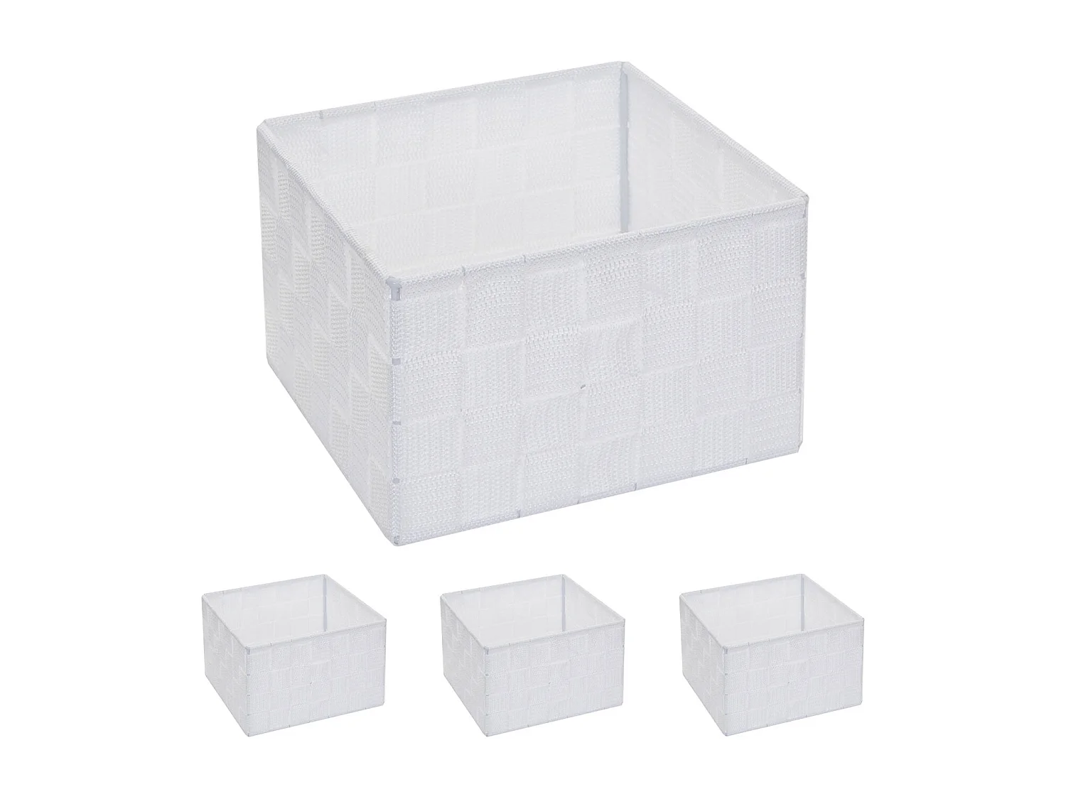 4x paniers de rangement blanche 19 x 19 x 12 cm 04_0000605